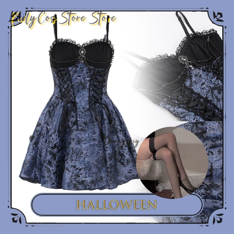 Vintage Fashion Dresses - A-Linie Minikleider Vintage Elegant Spitzenbesatz Y2K