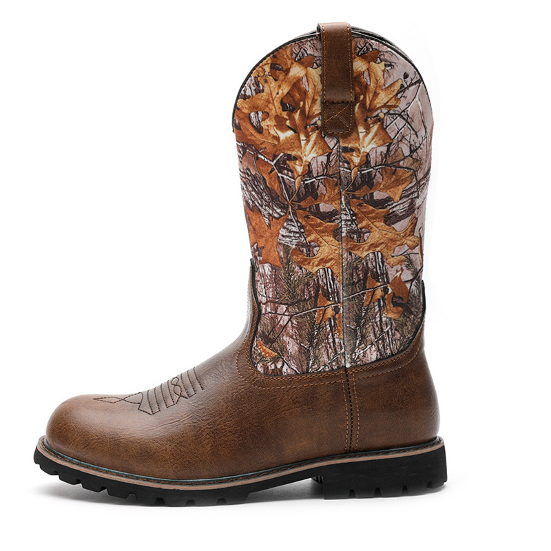 Vintage Fashion Streetwear - Große Größe 48 Herrenstiefel Klassische handgefertigte