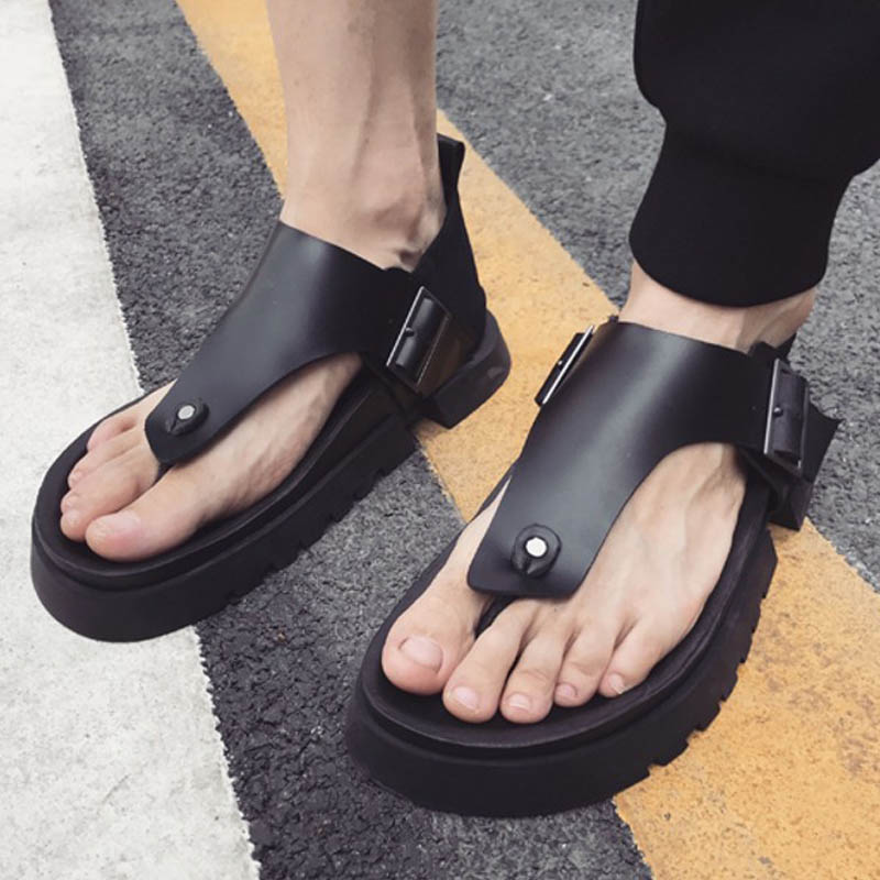 Vintage Fashion Rome - Sommer Herren Mode Dicke Plattform Flip