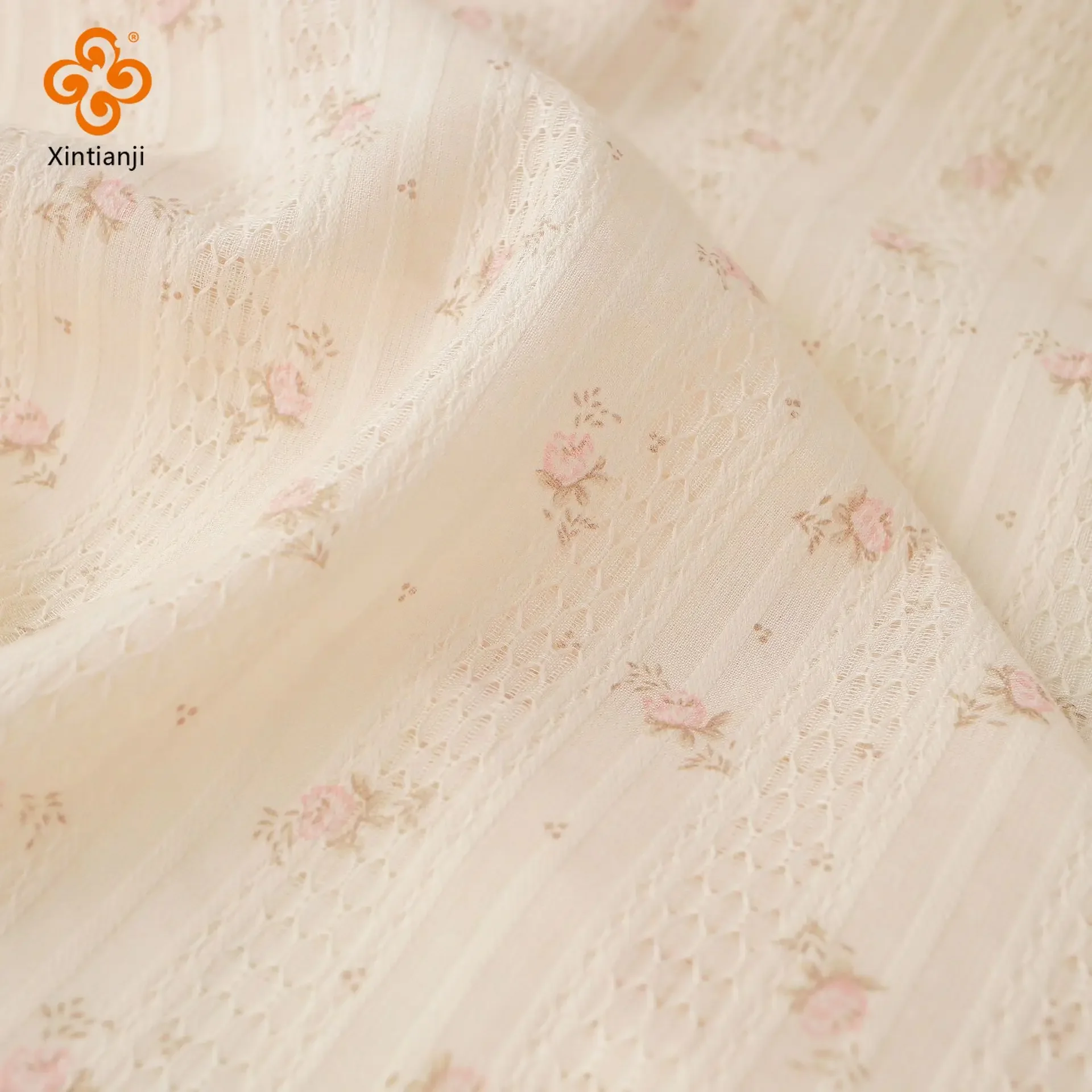 Vintage Fashion Doll - 1/3/5m Floral Baumwolle Spitze Jacquard Stoff