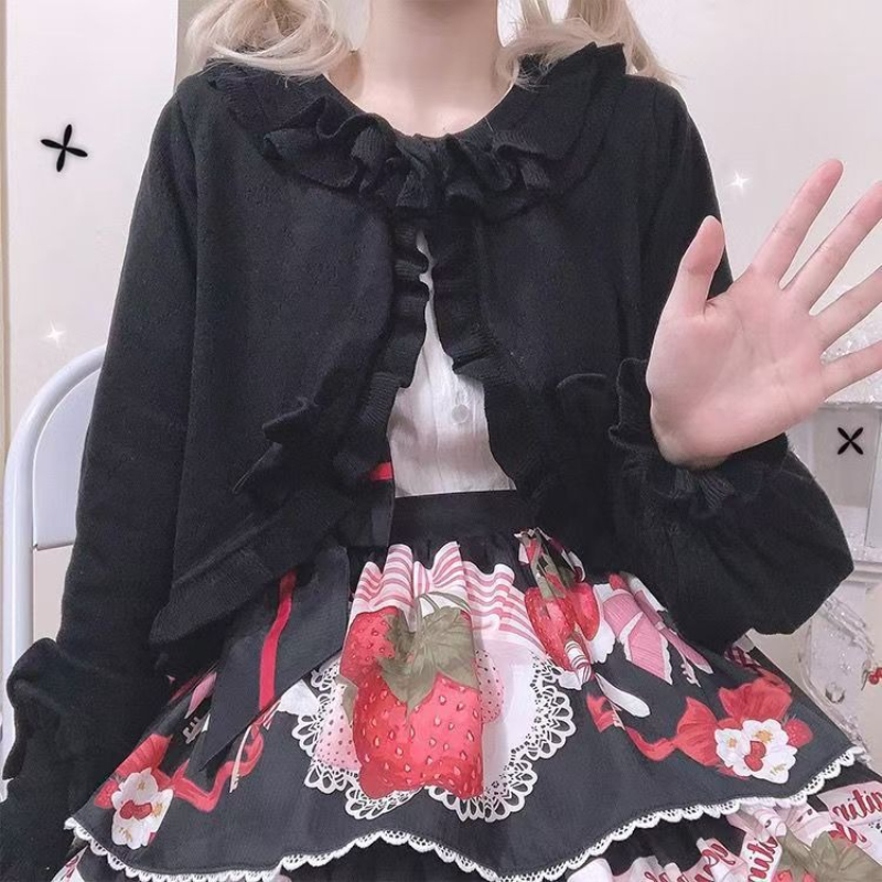 Vintage-Lolita-Bolero-Jacke mi – Crop Cardigan Vintage Bewertung und Preis