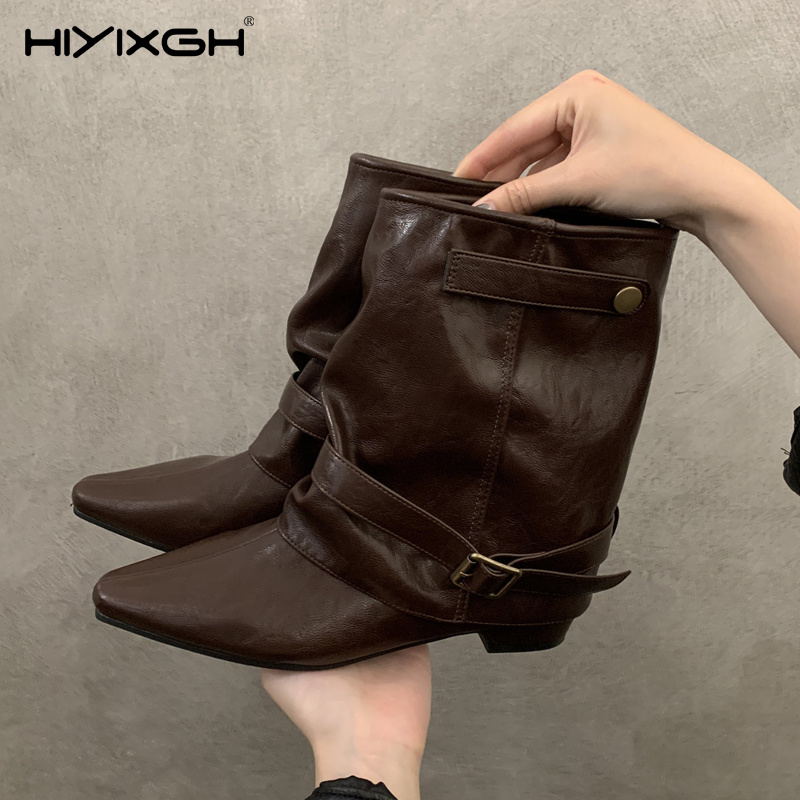 Spitze Stiefeletten für Damen, – Vintage Fashion Rome Bewertung und Preis