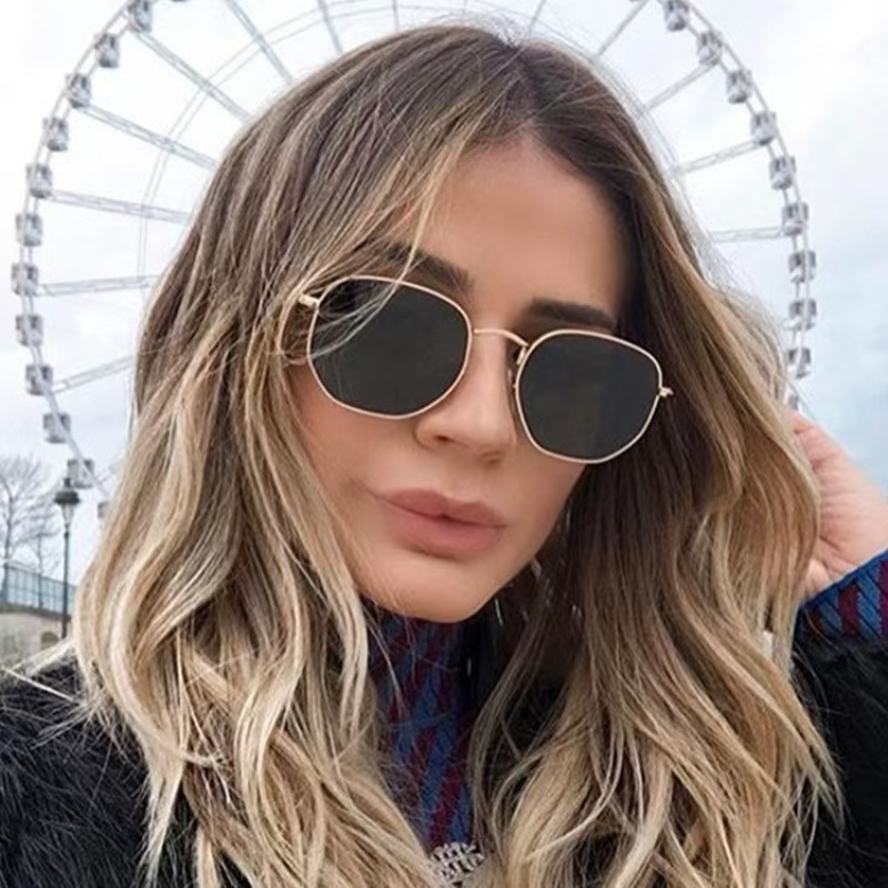 Runde Punk-Sonnenbrille für Mä – Vintage Fashion Streetwear Bewertung und Preis