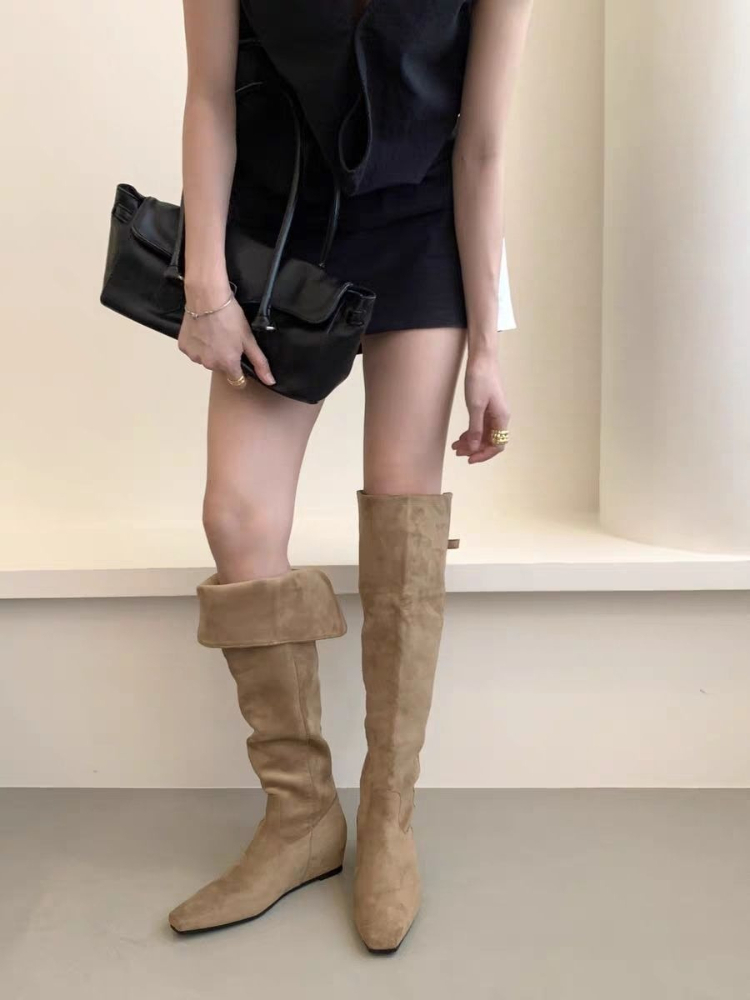 Damen Overknee-Stiefel aus Wil – Vintage Fashion Rome Bewertung und Preis