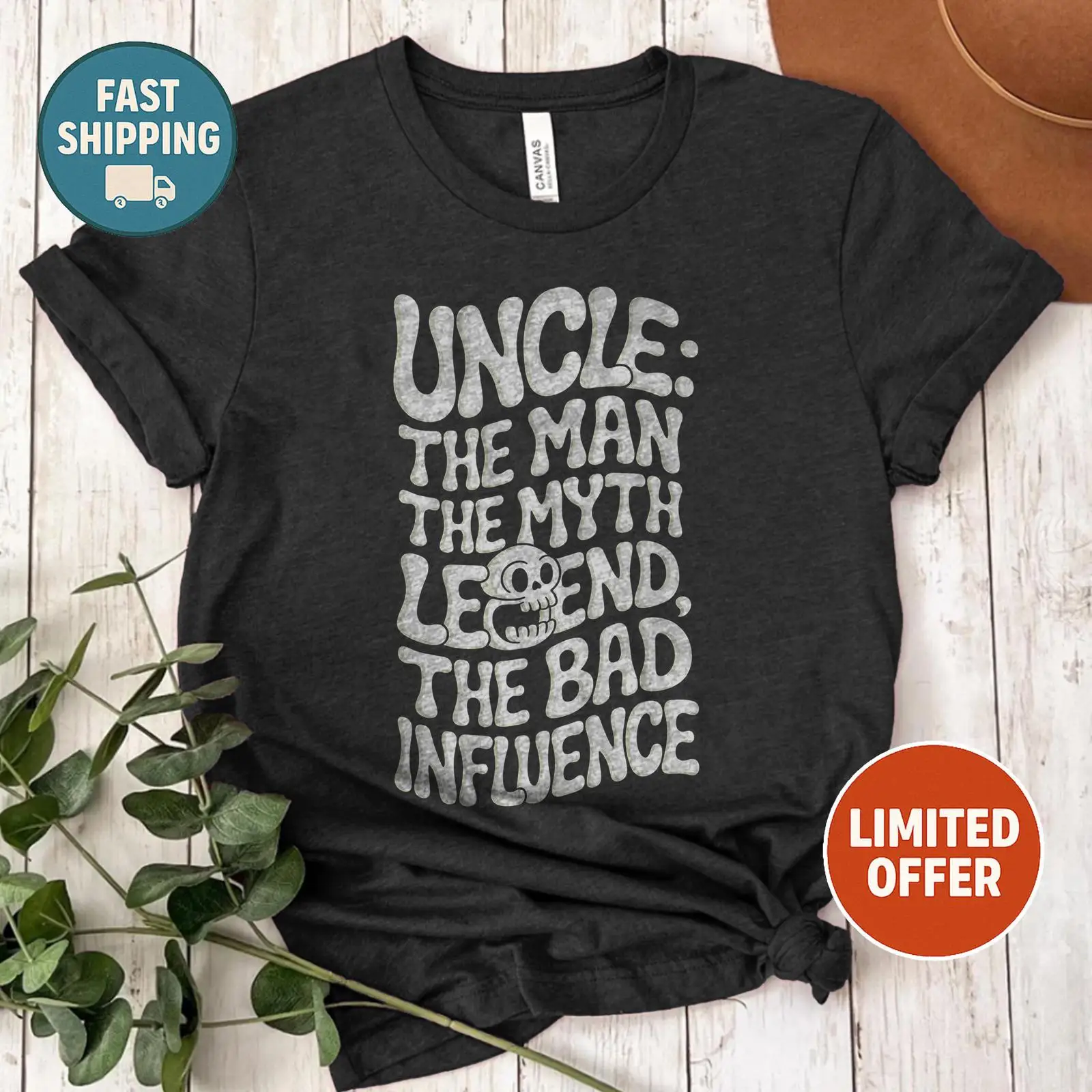 Uncle The Man Myth Legend Bad  – Vintage Fashion Influencers Bewertung und Preis