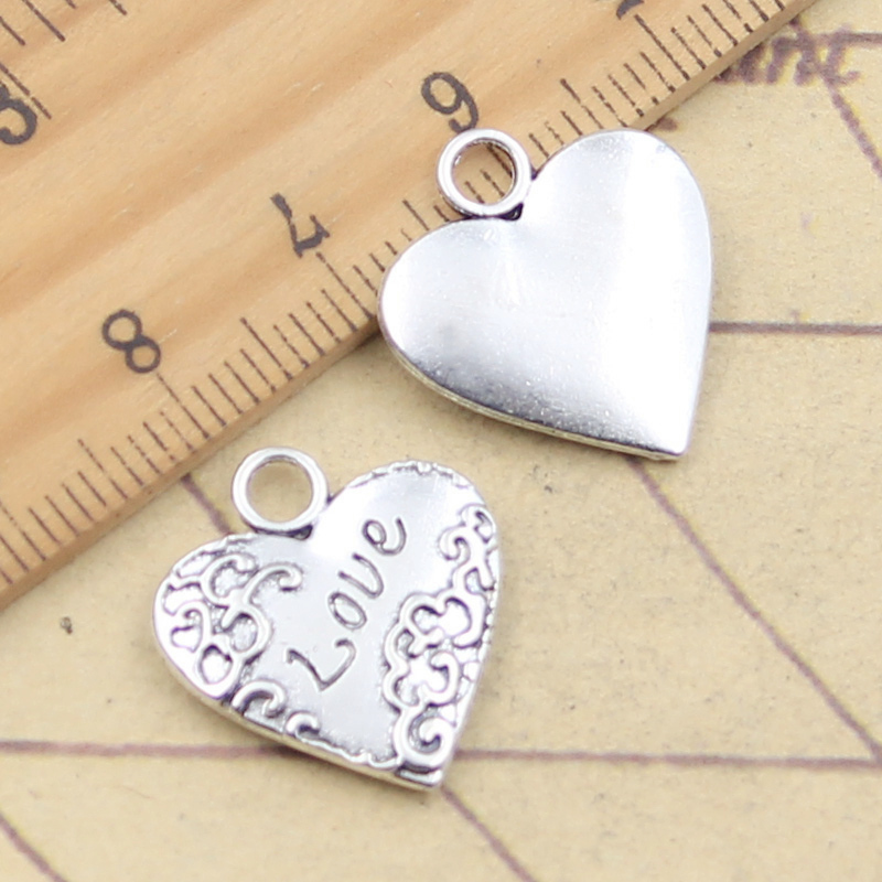 10 Stück Charms Herz Liebe 19x – Vintage Fashion Finds Bewertung und Preis