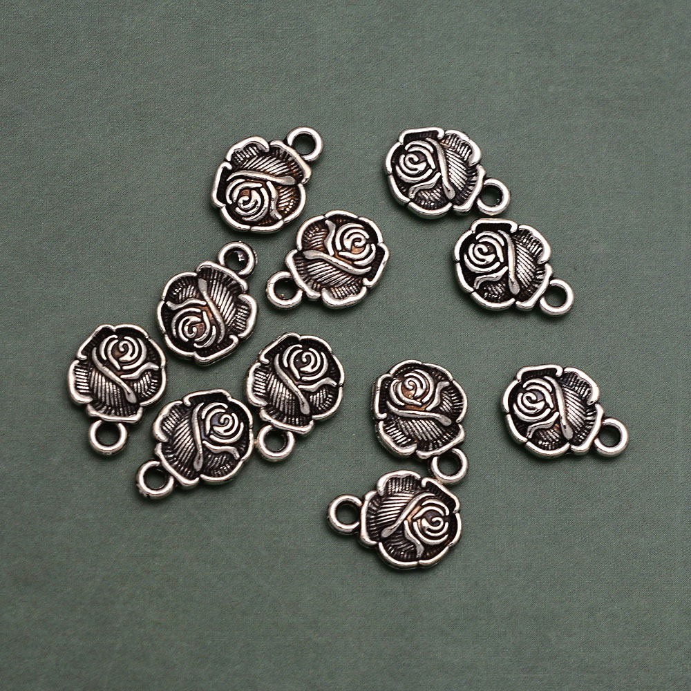30 teile/los-10x13mm Antik Sil – Vintage Fashion Finds Bewertung und Preis