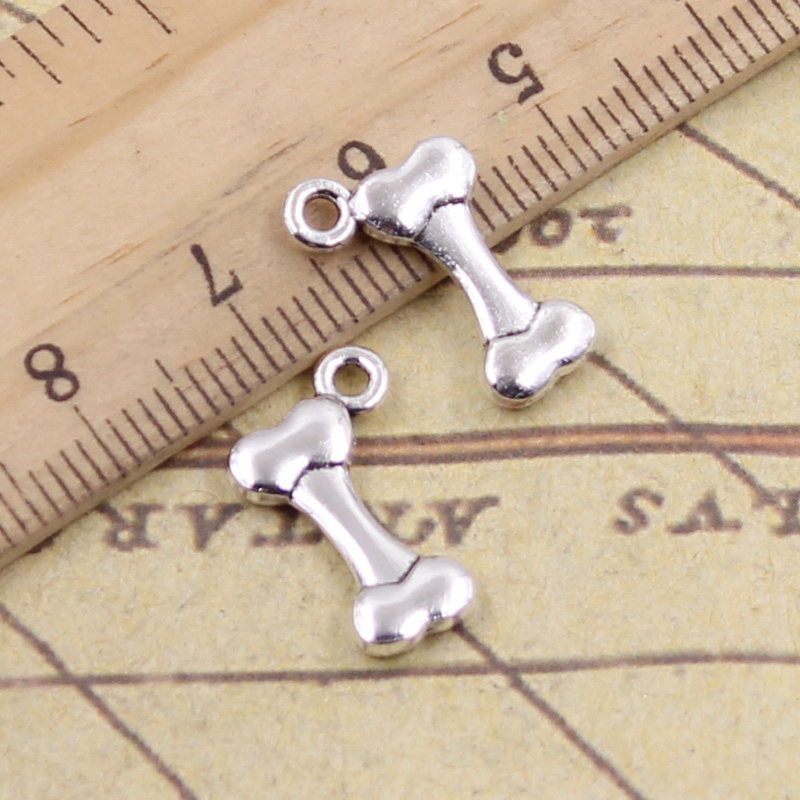 40 stücke Charms Hund Knochen  – Vintage Fashion Finds Bewertung und Preis