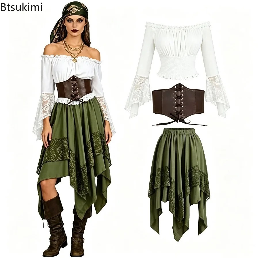 Halloween Renaissance Asymmetr – Vintage Fashion Dresses Bewertung und Preis