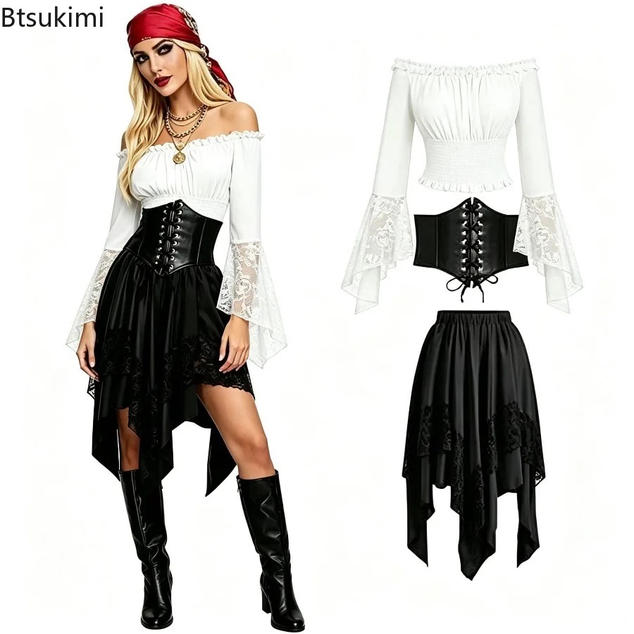Halloween Renaissance Asymmetr – Vintage Fashion Dresses Bewertung und Preis
