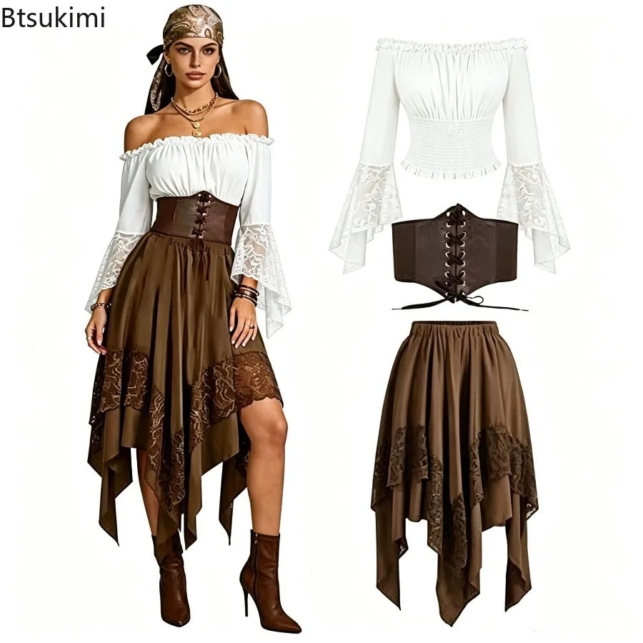 Halloween Renaissance Asymmetr – Vintage Fashion Dresses Bewertung und Preis