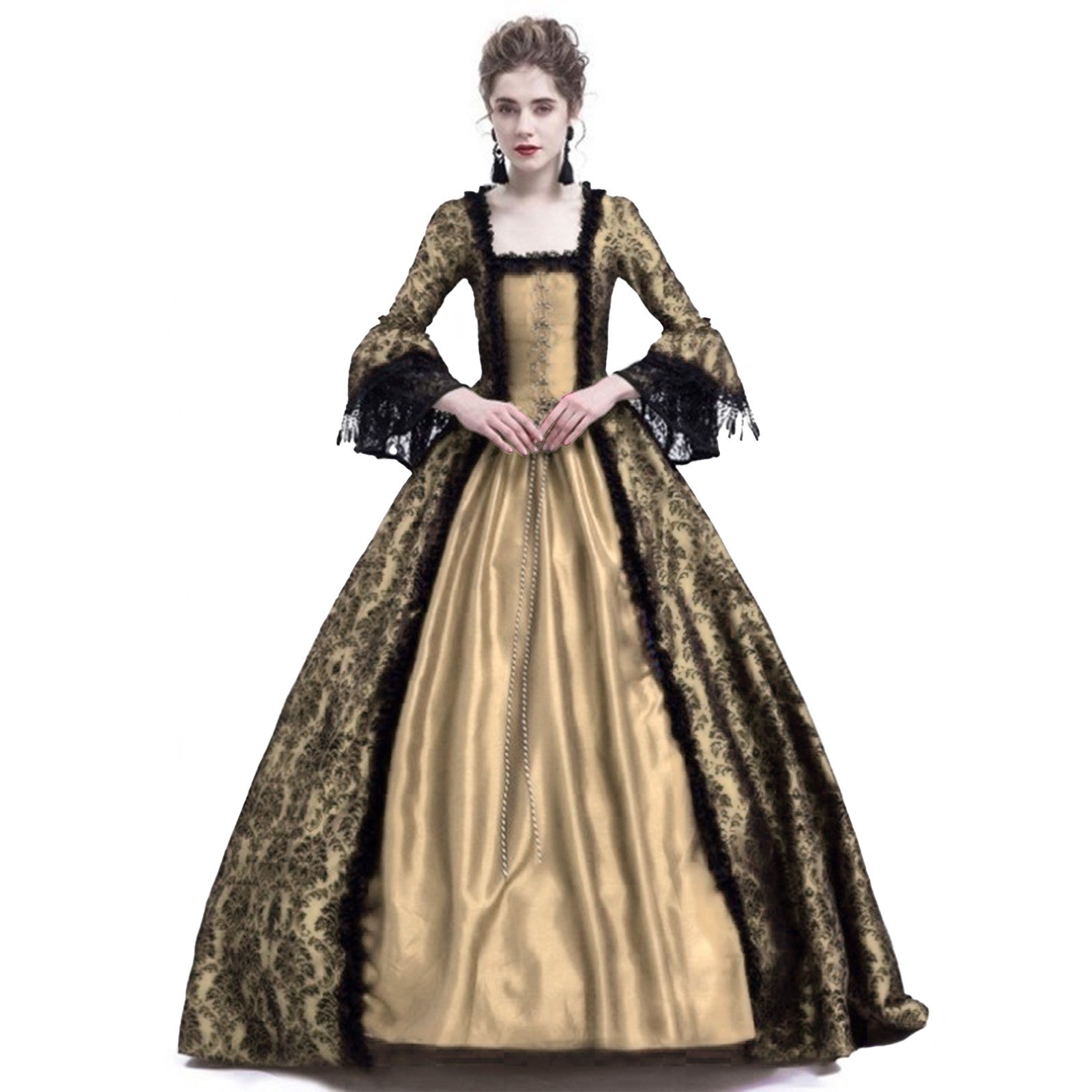 Halloween Cosplay Palast-Kostü – Vintage Fashion Dresses Bewertung und Preis