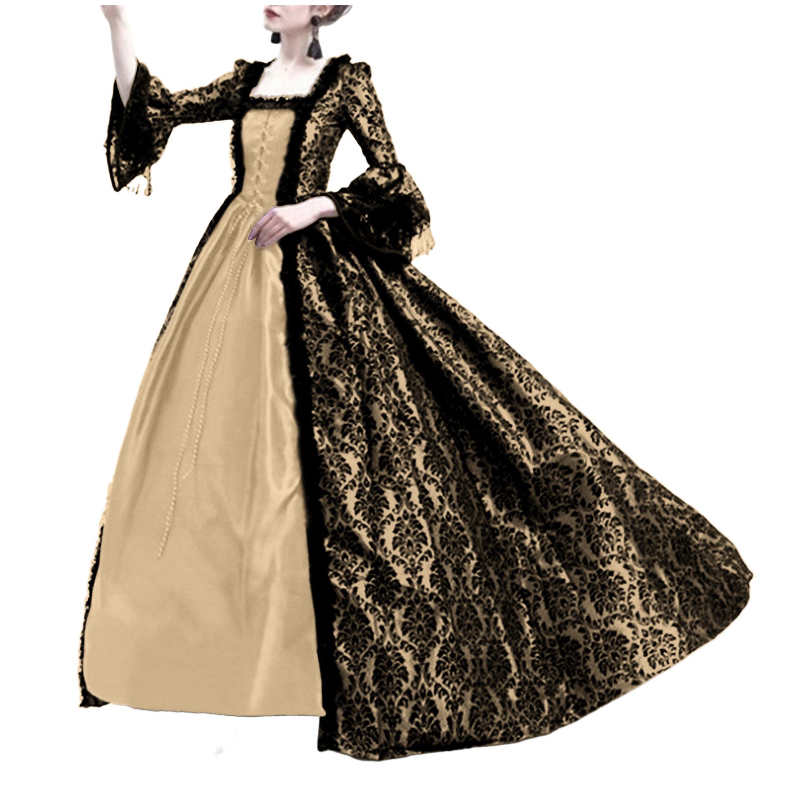 Halloween Cosplay Palast-Kostü – Vintage Fashion Dresses Bewertung und Preis
